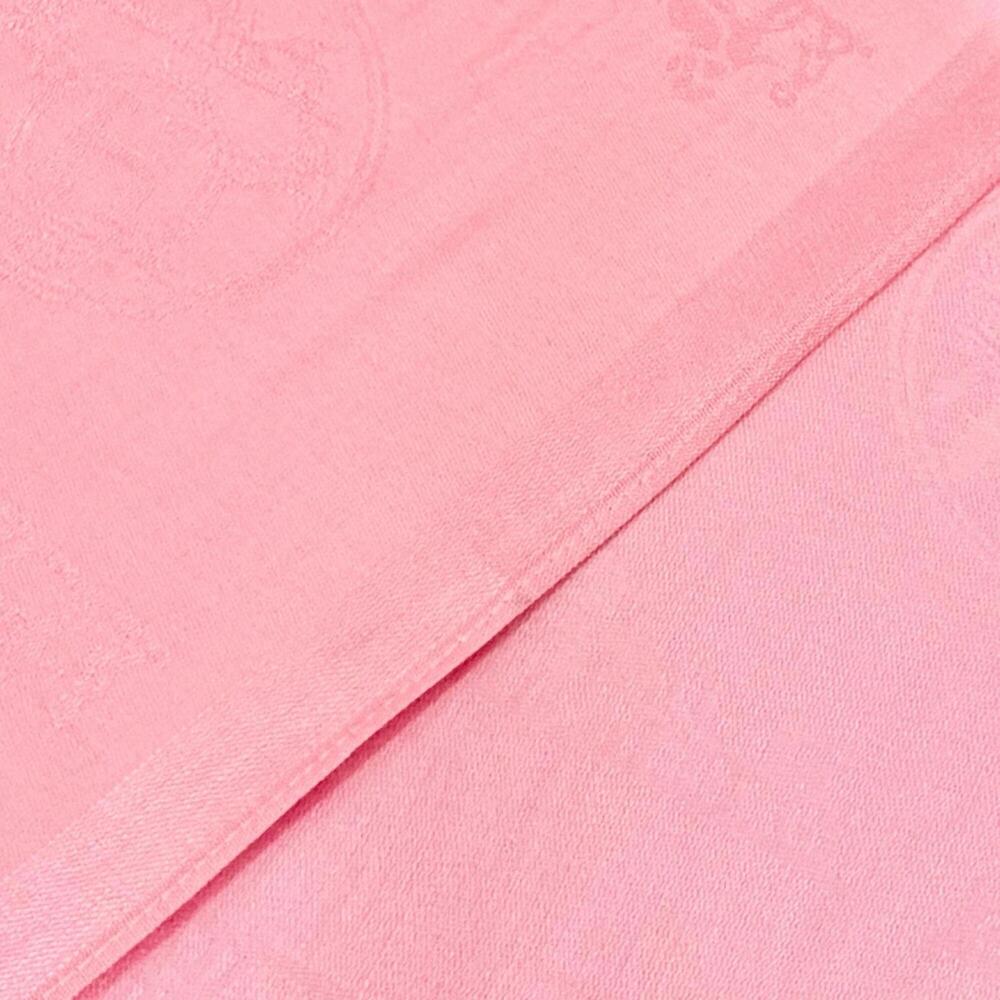 HERMES Pink Silk Scarf - Picture 4 of 8